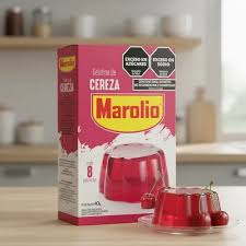 GELATINA MAROLIO CEREZA  40 GRS